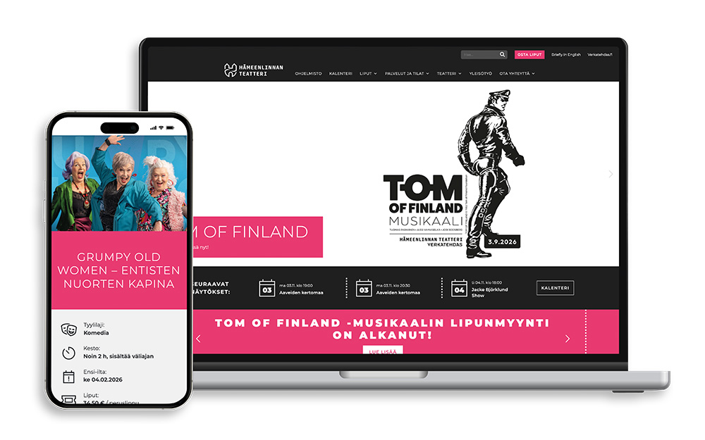 Verkkosivut Hämeenlinnan Teatteri